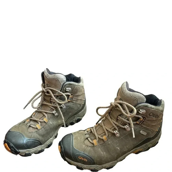 Oboz Bridger Mid Waterproof Women’s Size US 9 Hikes Backpacking Nubuck leather - Picture 8 of 16
